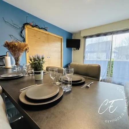 Daire A Pied - Calme, Balcon & Parking Prive Honfleur