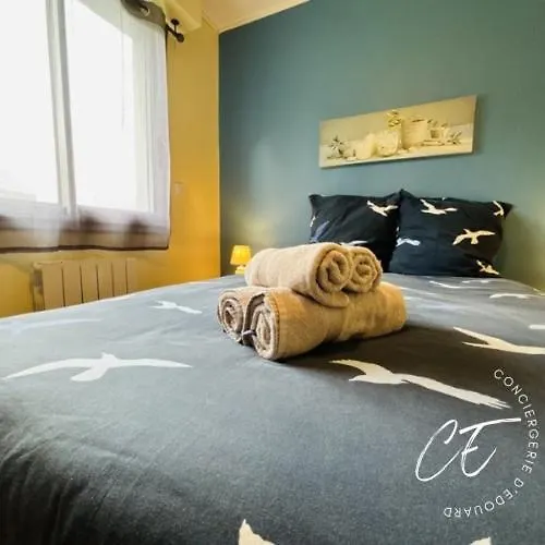 Apartment A Pied - Calme, Balcon & Parking Prive Honfleur